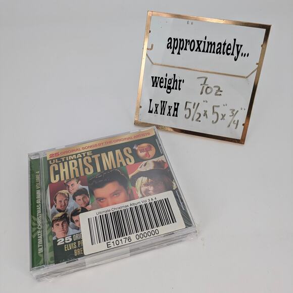 Ultimate Christmas Album Vol 3 & 4 CD Set 50 Classic Holiday Music Songs Sealed - Picture 9 of 9